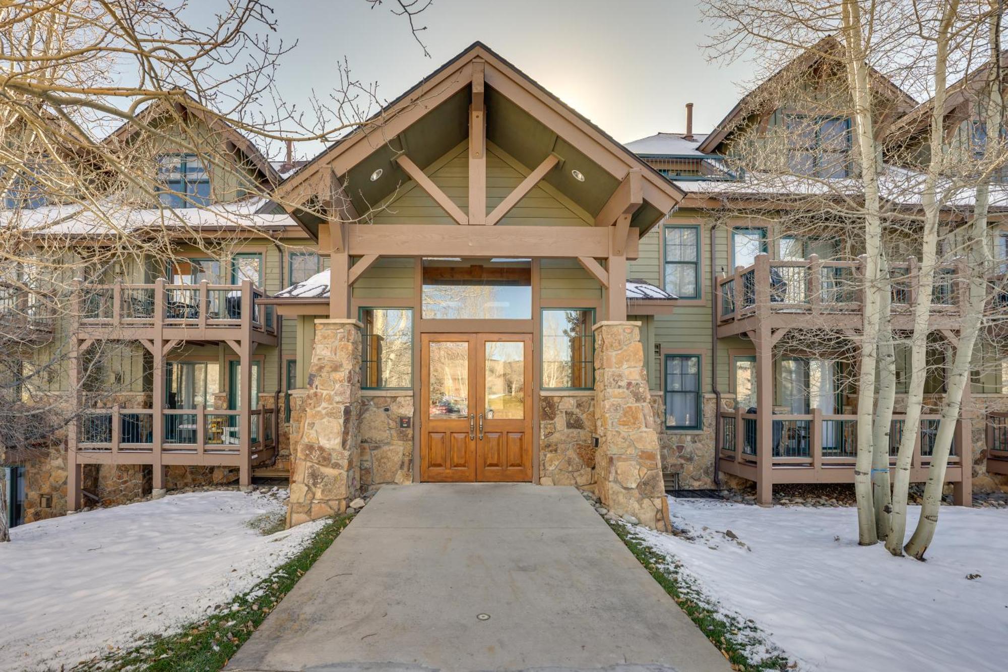 Condo With King Bed 3 Mi To Breckenridge Gondola! Exteriör bild